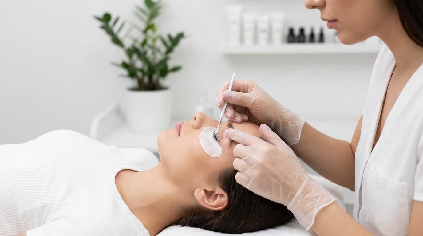 Lash lift + Tint/ 1D Classic at Meow Aesthetics