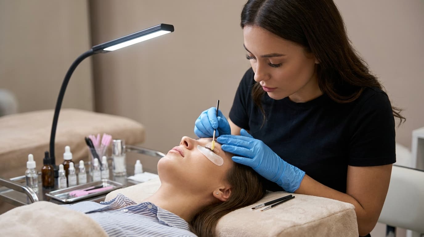 Lash lift + Tint/ 1D Classic at Meow Aesthetics