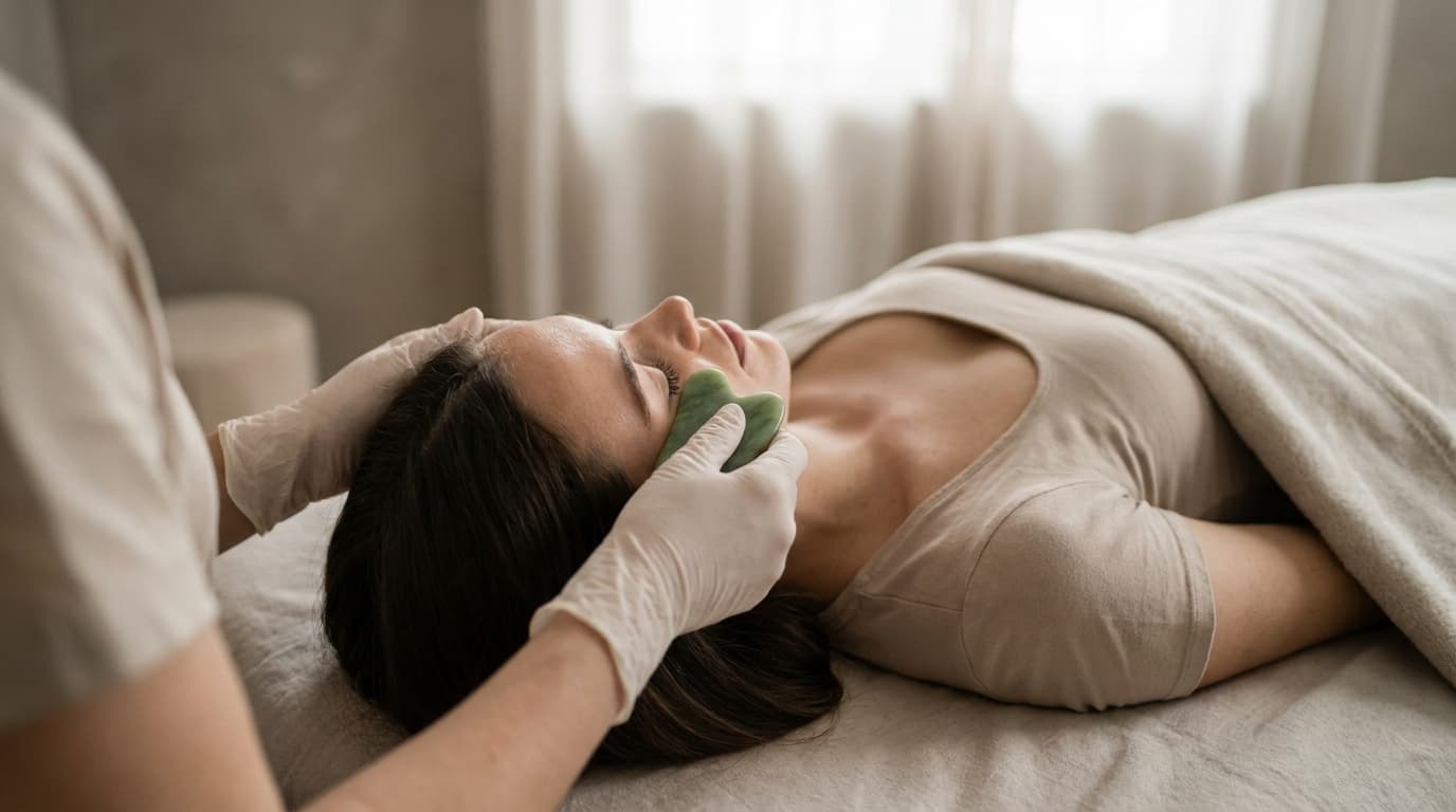 Eye Gua Sha at Meow Aesthetics