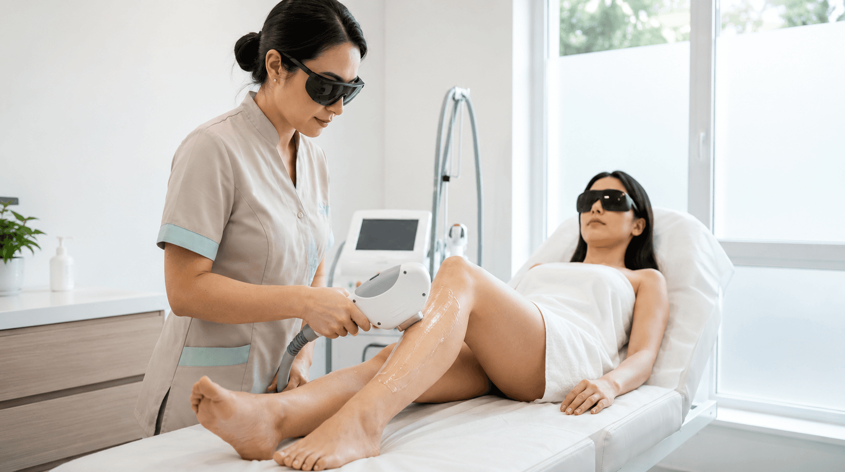 IPL for 2 Half Legs at Meow Aesthetics