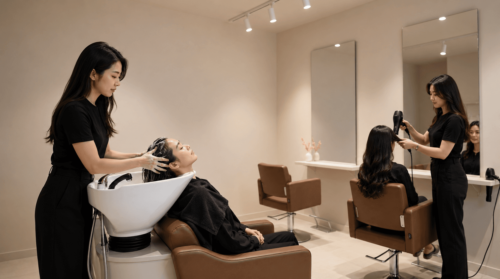 Ladies Wash & Blow at Meow Aesthetics
