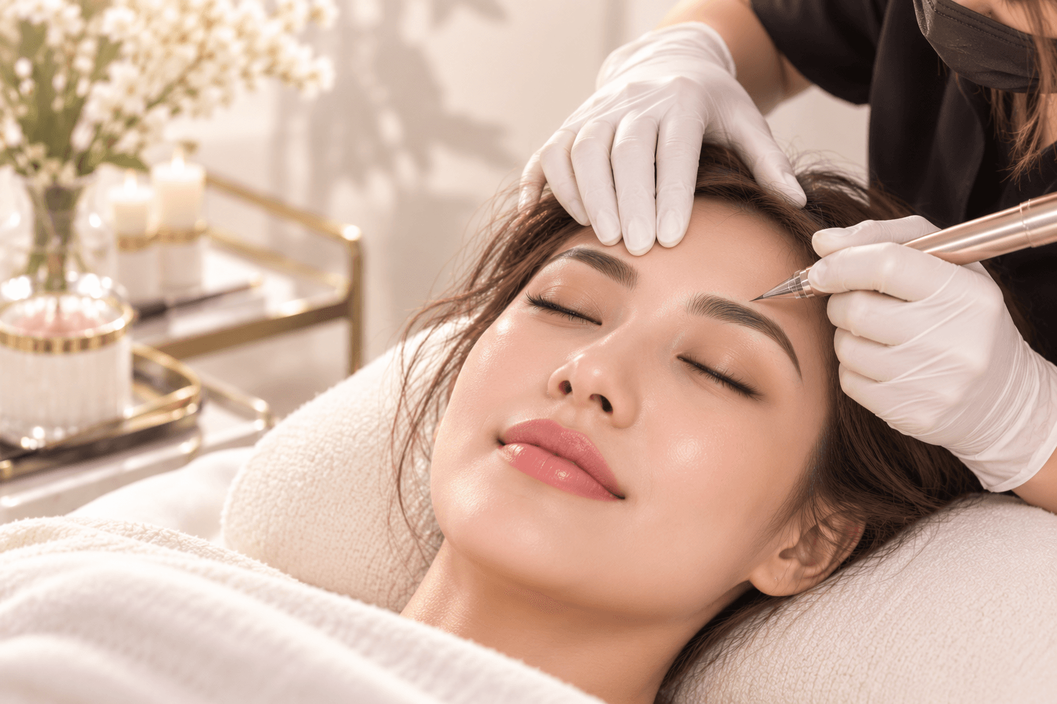 Brow Touch up at Meow Aesthetics