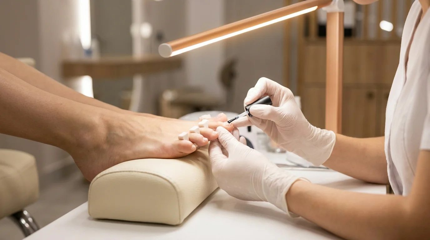 Classic Gel Pedi at Meow Aesthetics